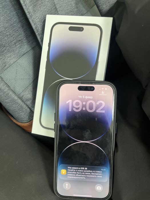 Айфон 14про с коробкой торга нет