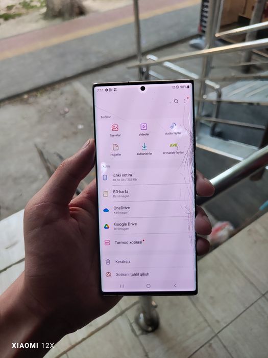 Samsung Galaxy note 20 ultra 5g Korea 12ram 256 rom