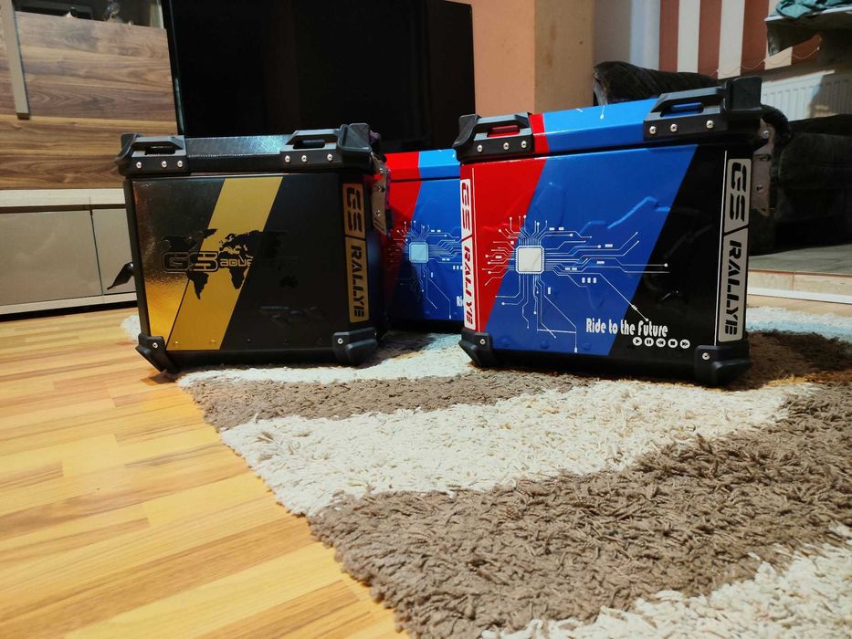 Genti moto aluminiu