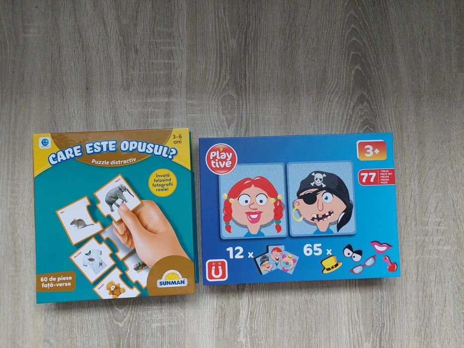 Jocuri 3- 6 ani - puzzle-uri
