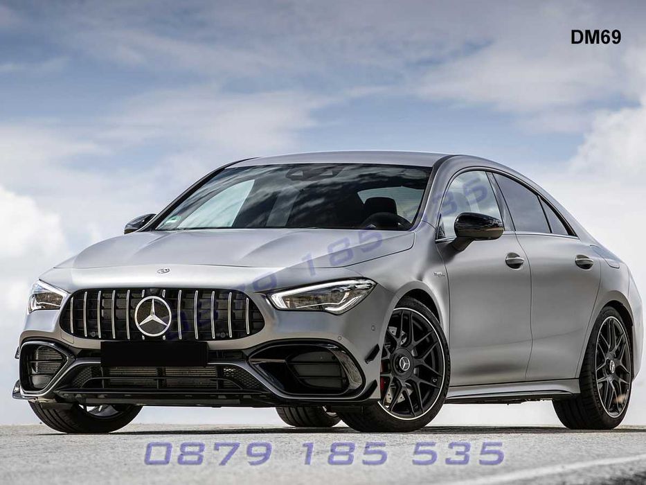 Предна решетка тип диамант Mercedes CLA W118 2019+ мецедес цла