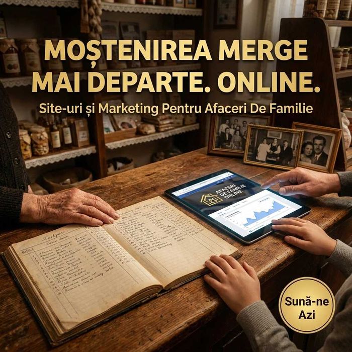 Reclame pe Google, Facebook, Tiktok, Insta și Realizare siteuri web