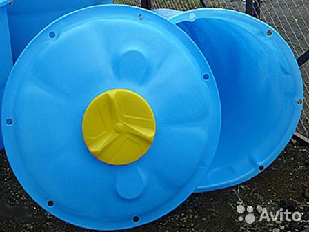 Емкость для воды Лепесток, бак, бочка 1000л