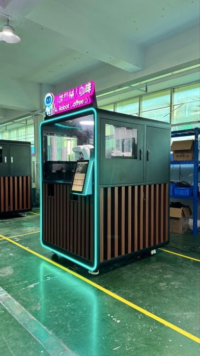Aparat de cafea robot de tip vending! Afacerea perfecta.