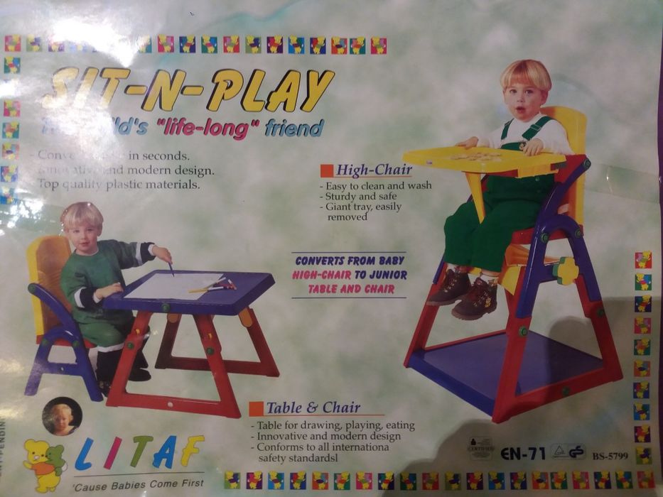 Masuta si scaun Litaf Sit N Play