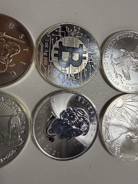 Monezi argint 1oz 999