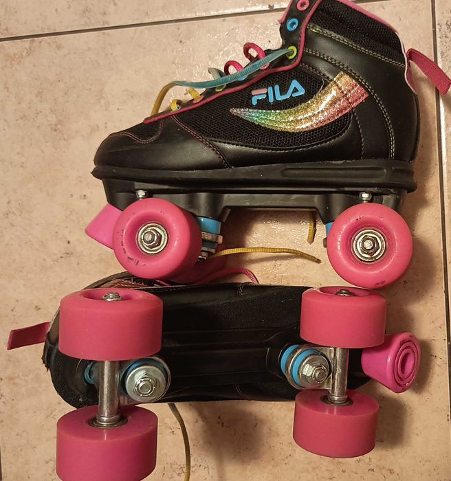 Patine cu rotile Fila Vanity Black