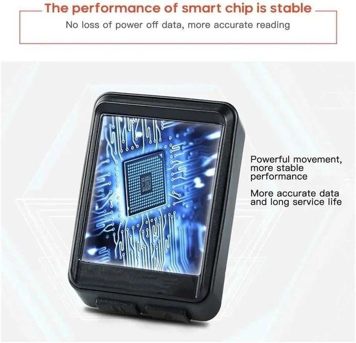 Скоростомер, километраж 1/3 бр., безжичен скоростомер за велосипед