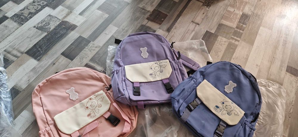 Школьный рюкзак для девочек, 4 в 1, цвета разные