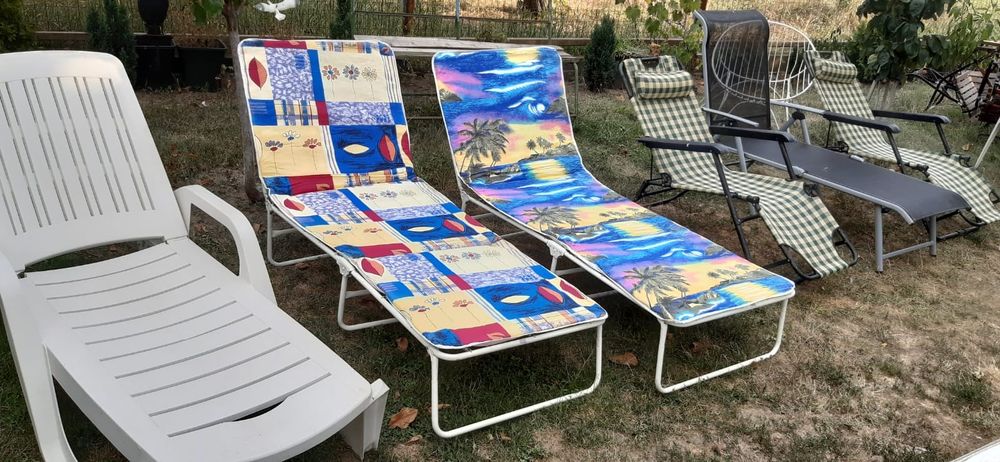 Șezlong Pliabil, mai multe modele