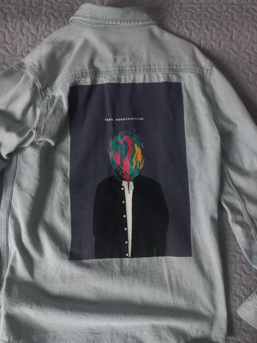 Мъжко denim/дънково яке/риза Zara