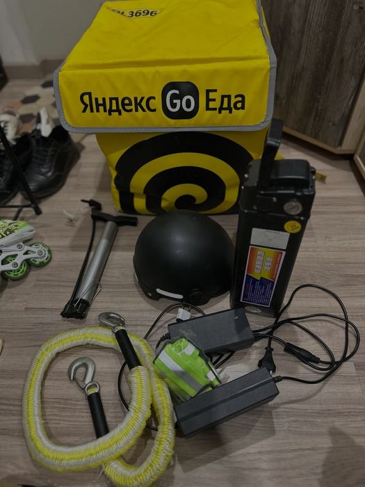 Электровелосипед в хорошем состоянии