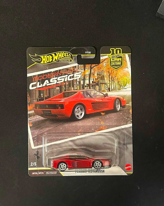 Hot Wheels Ferrari Testarossa, Modern Classics, 2026