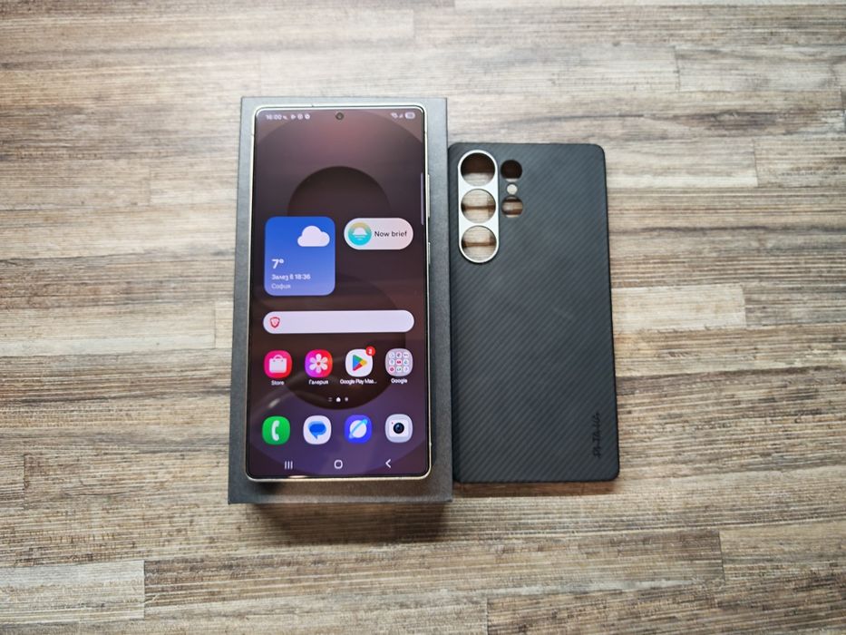 Като нов Samsung Galaxy S25 Ultra 512 GB Gray Гаранция