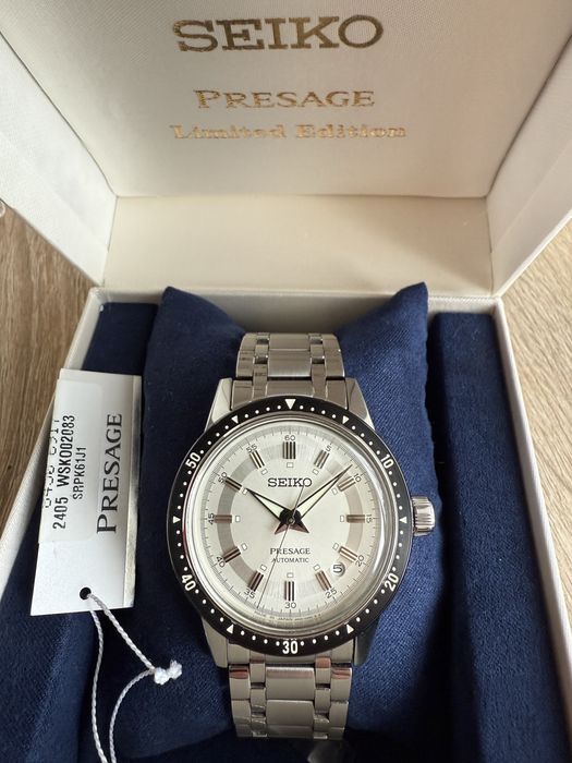 Seiko Presage Style 60s SRPK61J1 Crown Chronograph Limited Edition