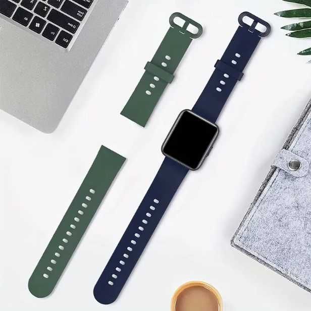 Curea silicon Xiaomi Mi Watch Lite (2 curele la oferta)