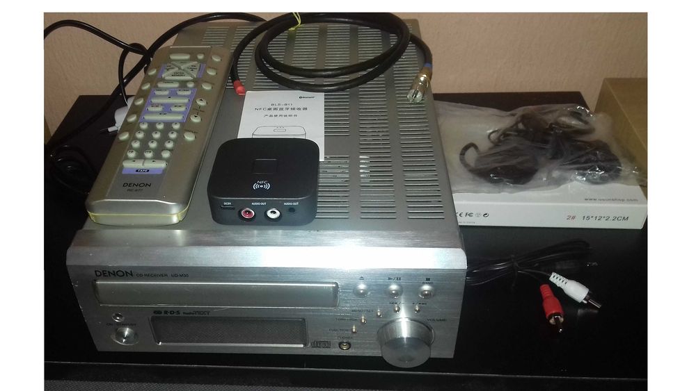 Denon UD-M30 CD & FM Hi-Fi ресивър c бонус Bluetooth