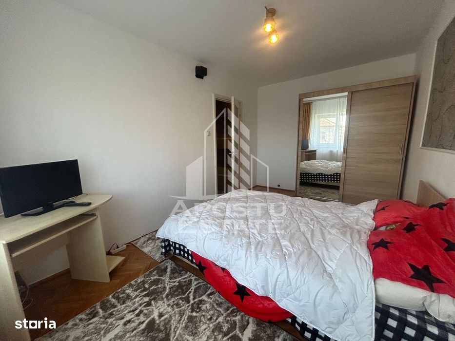 Apartament cu 2 camere de inchiriat, centrala proprie, zona Dambovita