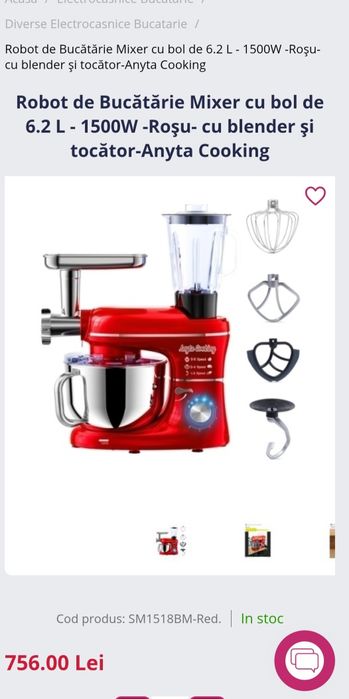 Robot bucatarie Anyta Cooking