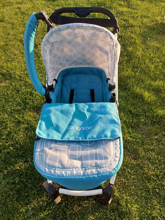 Детска комбинирана количка Cangaroo-Rachel - Тюркоаз
