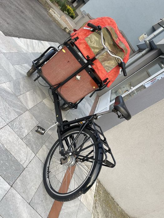 Рикша | Нидерландски Карго-Товарен Велосипед | Рикша BABBOE Big NL