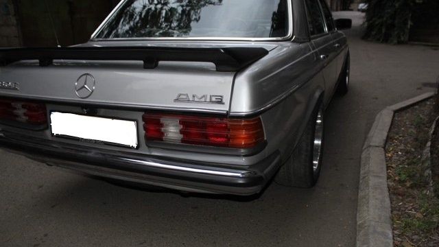 Zender/Koenig Specials Mercedes W123 C123 Rear Boot Spoiler Спойлер