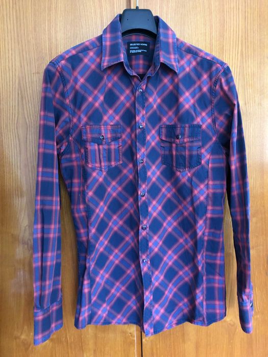 Карирани мъжки ризи 4 броя