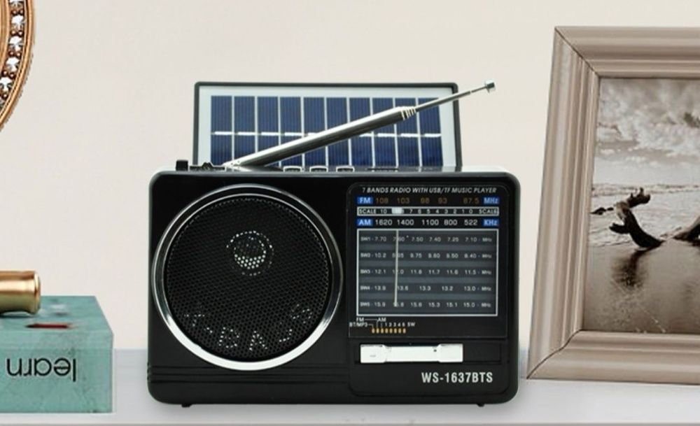 Качественно соларно радио с блутут (радио със солар соларно зареждане)