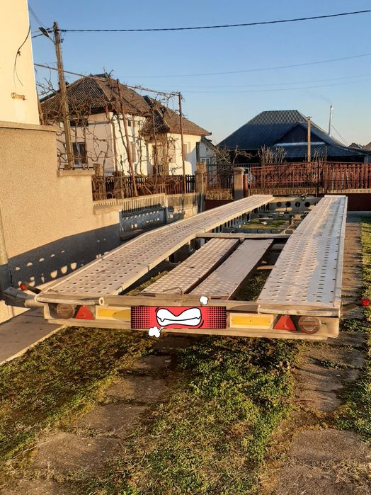 Trailer remorca, 3,5 t, 8,5 metri