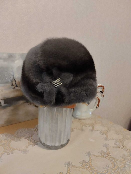 Шапка норковая размер 55