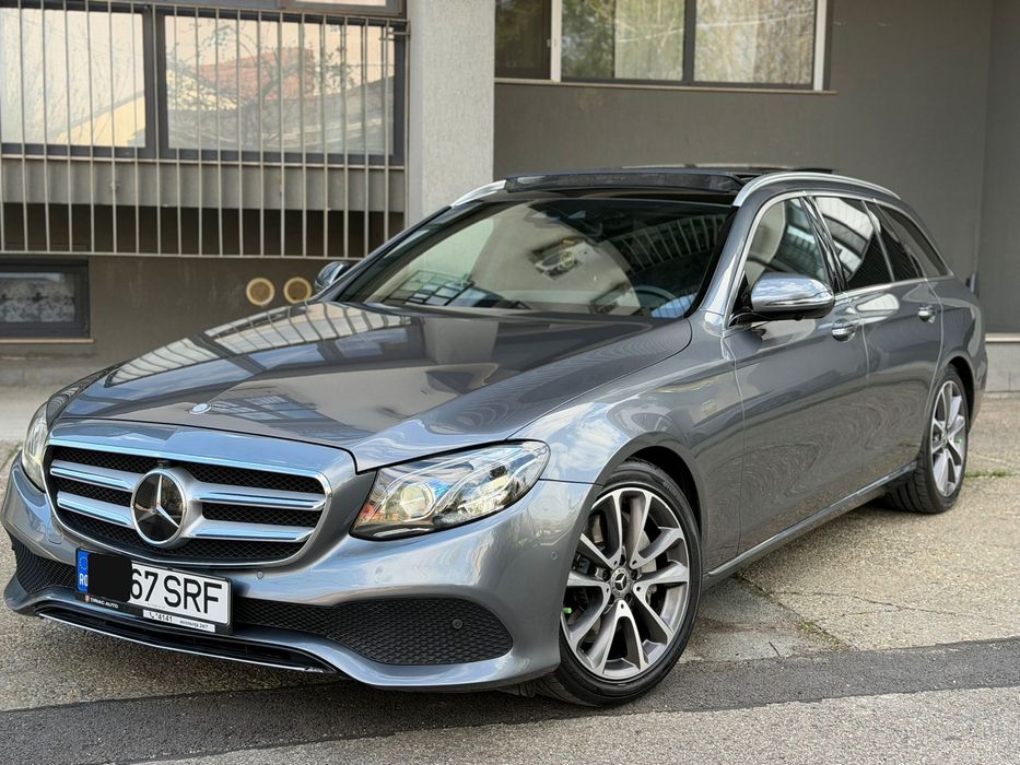 Mercedes E klass 2018 350d•Pano•Designo •4Butoane•Suspensie•Variante