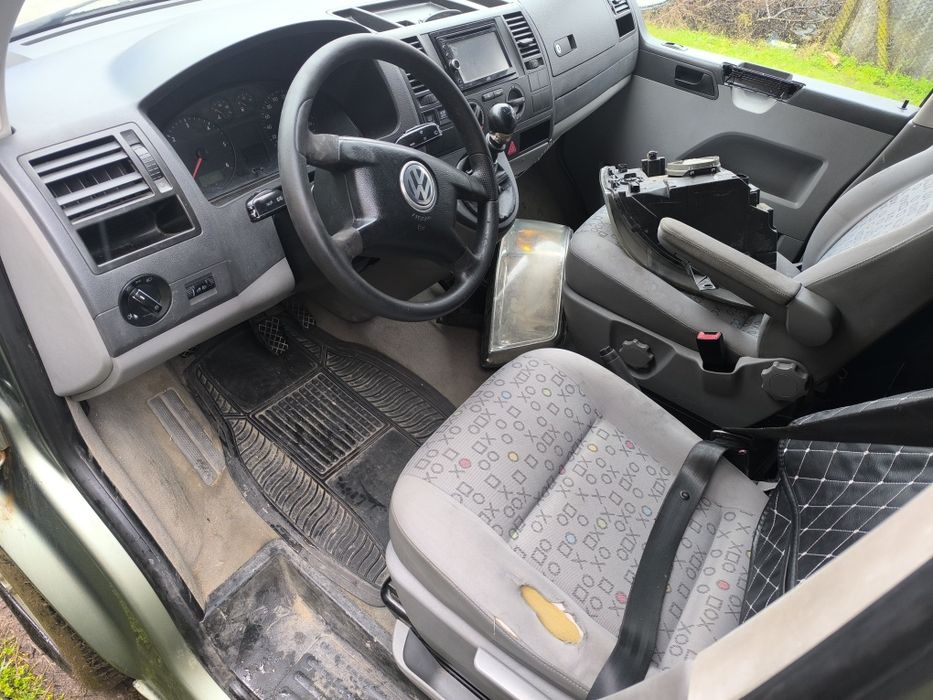 На части VW T5 2.5tdi