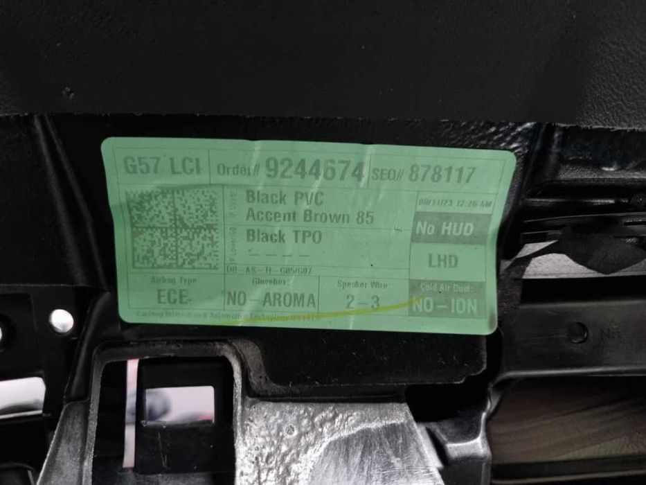 Plansa bord (0 KM) 9244674 / 51459633569 BMW X7 G07 LCI / X5 G05 LCI