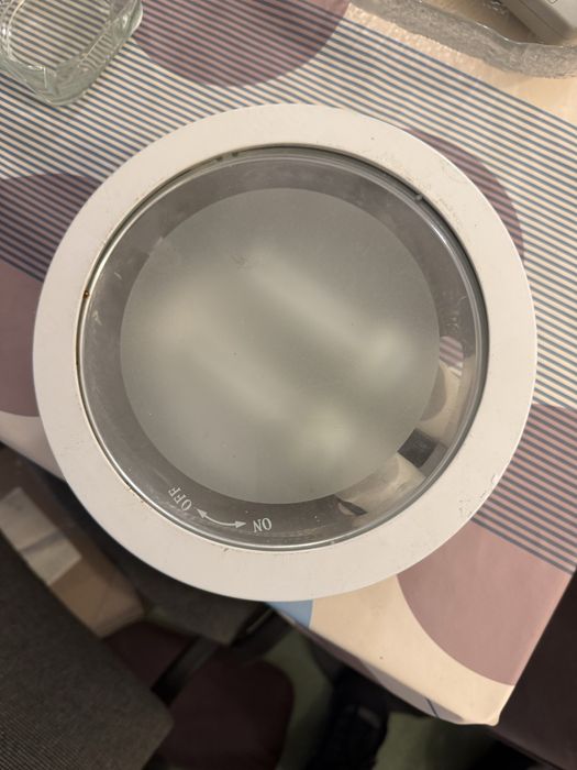 Лед плафон голям