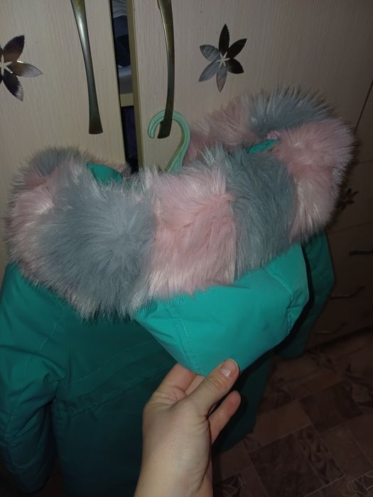 Пуховик на девочку 11 лет