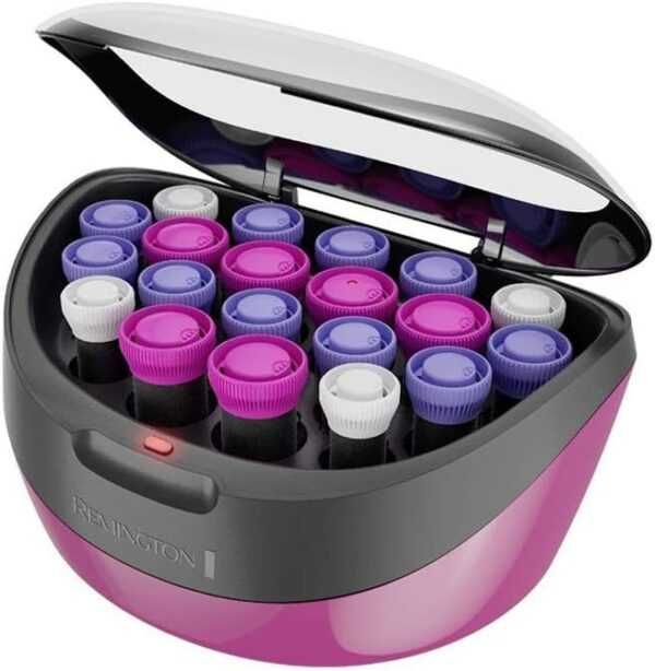 Tехнология с горещи йони за копринен блясък с восъчни ролки Remington