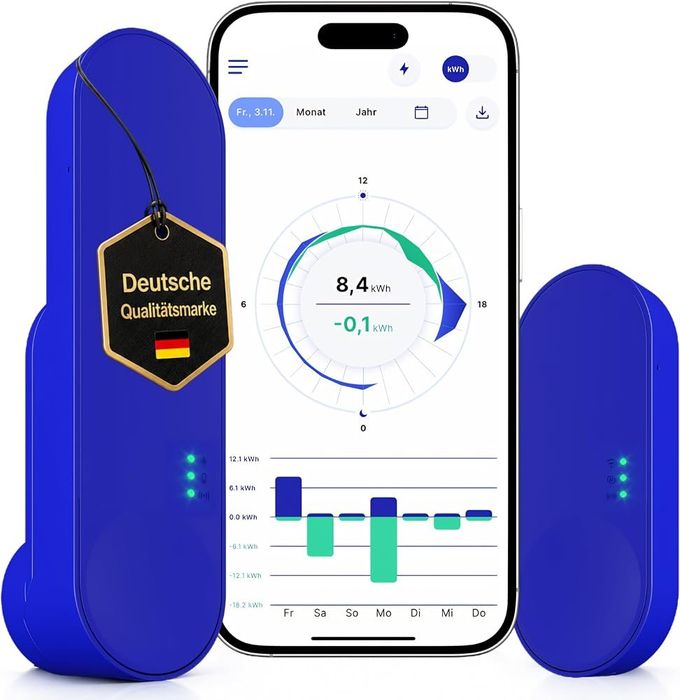Kit de citire a contorului electric cu cap infrarosu si bridge WiFi IOmeter