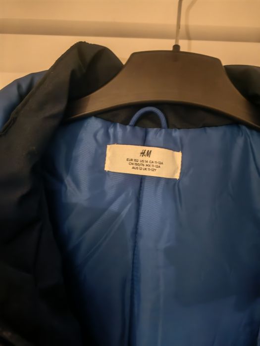 Geaca H&M băieți 11-12 ani, rezistenta la apa și vant B