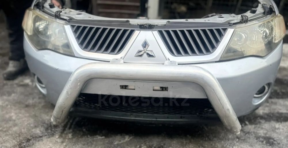 Кенгурятник на митсубиси аутлендер