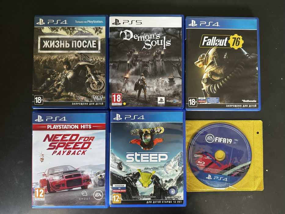 Игры для playstation 4, 5