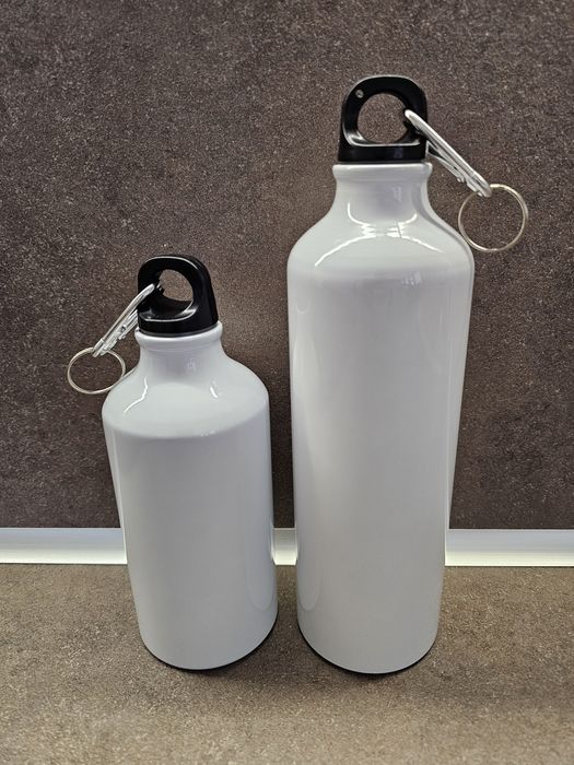 Бяла сублимируема спортна бутилка-500 мл