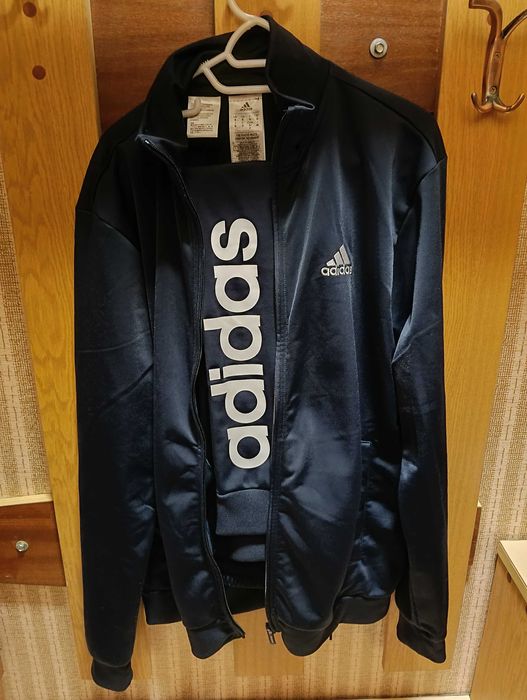 Оригинален мъжки екип анцунг Adidas - размер S, Син