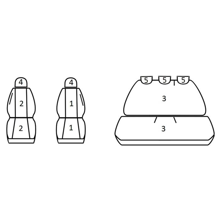 Huse auto tipizate pentru Opel Corsa E