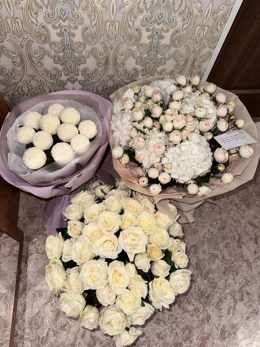 Свежие цветы за 5 тысяч