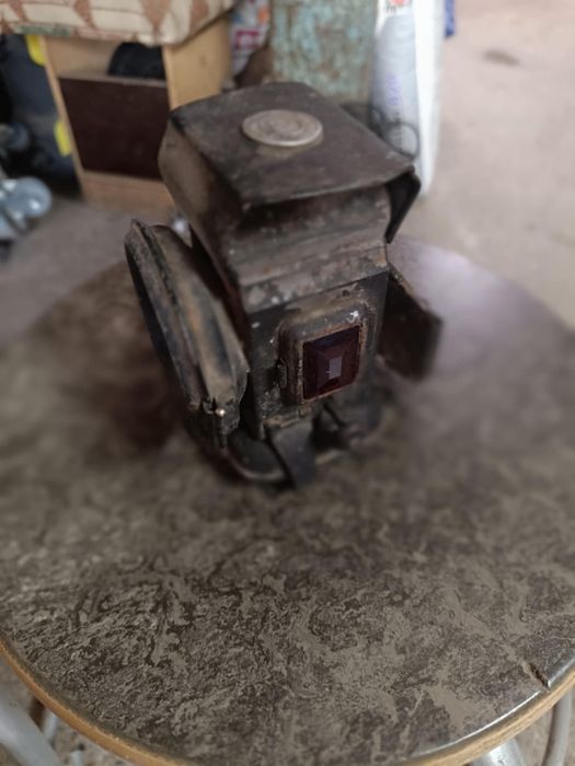 Стар немски фенер за колело