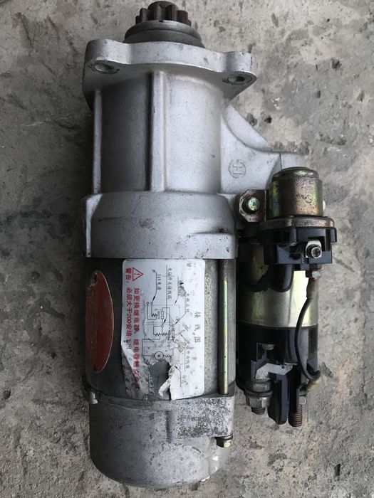 Стартер на HOWO