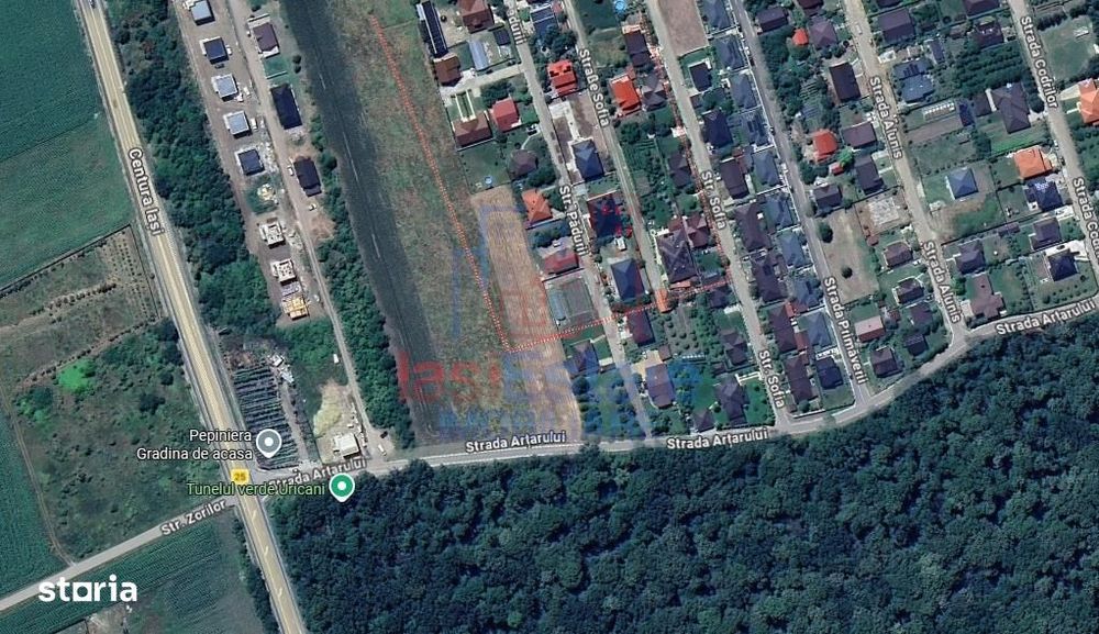 Valea Ursului - Lot Teren 560mp - langa padure cu toate utilitatile