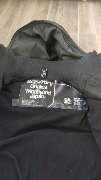 SUPERDRY original Windhibrid Japan  мъжка пухена грейка