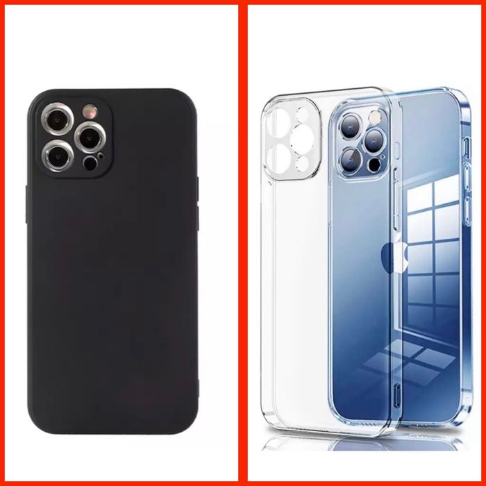 Iphone 12/13/14/15/16E/17 PRO MAX Husa TPU Ultra Slim Acoperire Camera