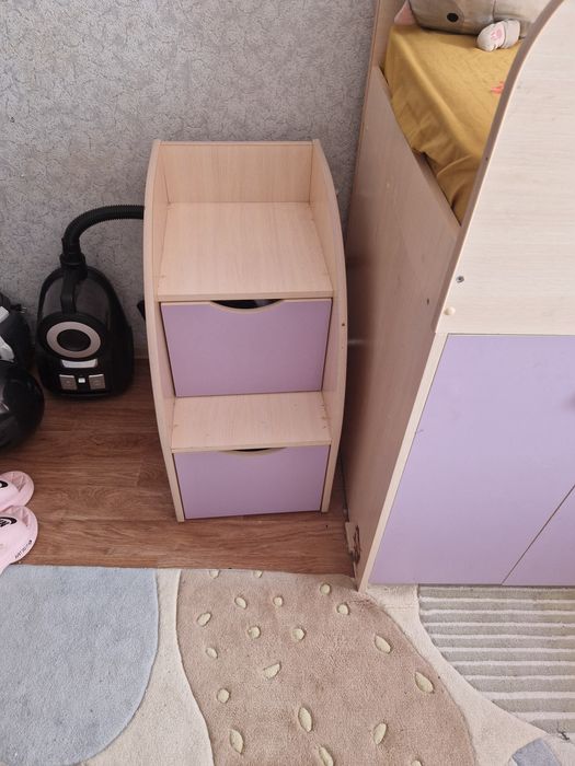 Кровать детская шкаф